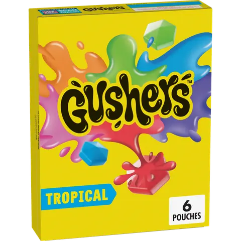 GUSHERS™ Tropical Fruit Snacks 136g